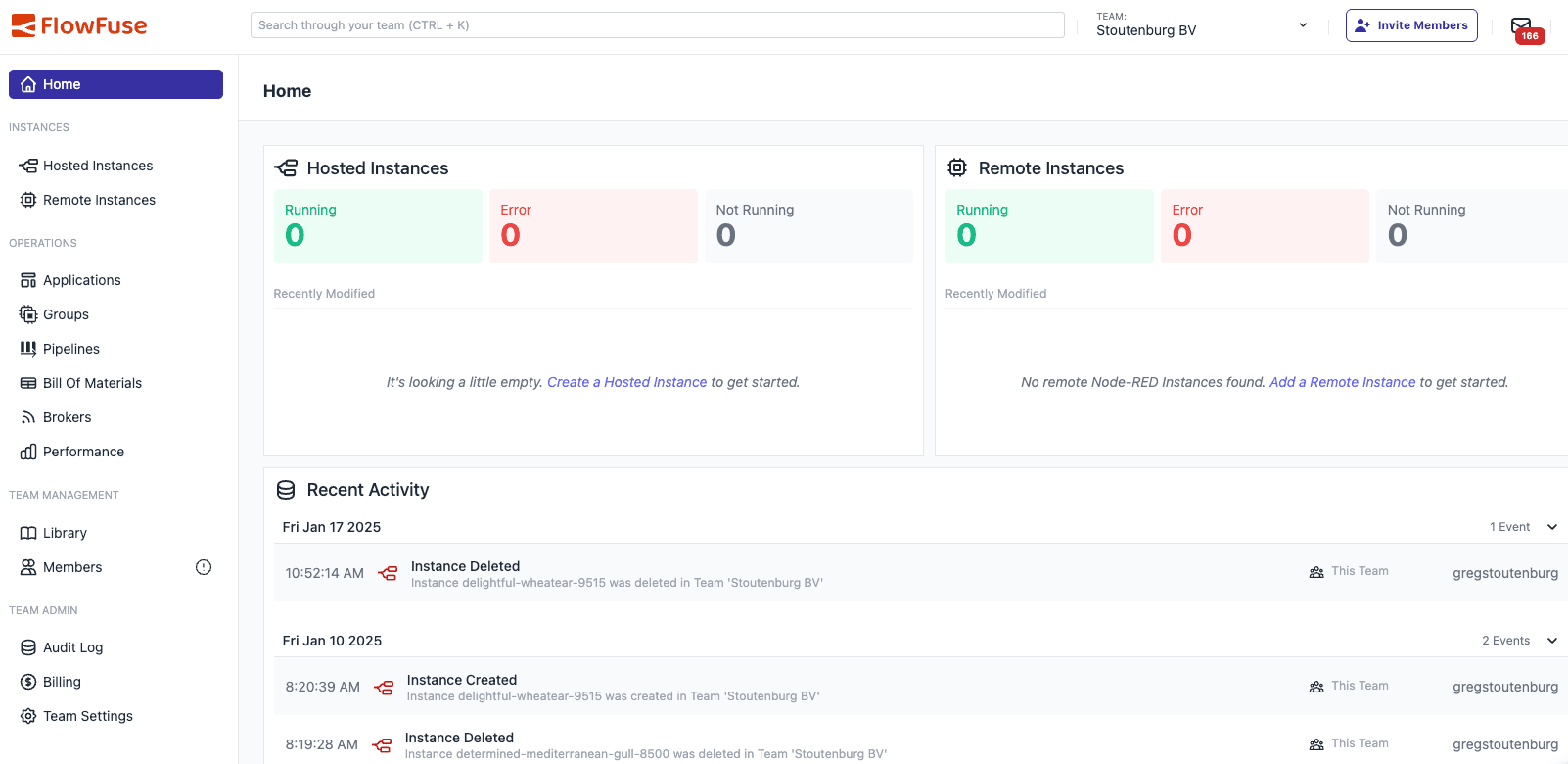 Screenshot of New Homepage