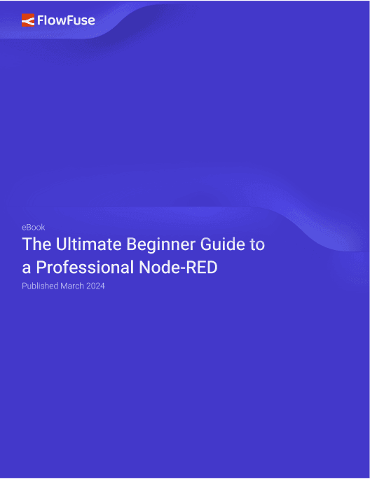 eBook cover image with title and FlowFuse logo